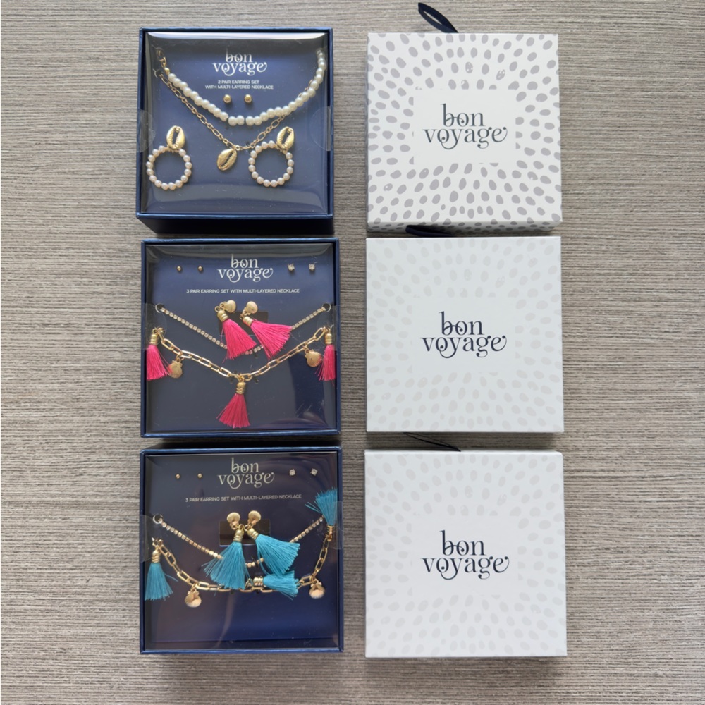 All for $30 - BON VOYAGE JEWELRY GIFT SET BOHO/BEACH STYLE